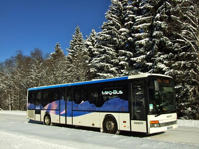 Arrêt Meg'bus - Télécabine du Mont d'Arbois