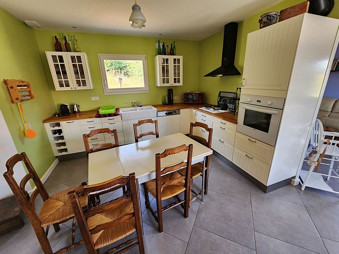 Gîte Le verger du val de Saône 2025 Seveux cuisine