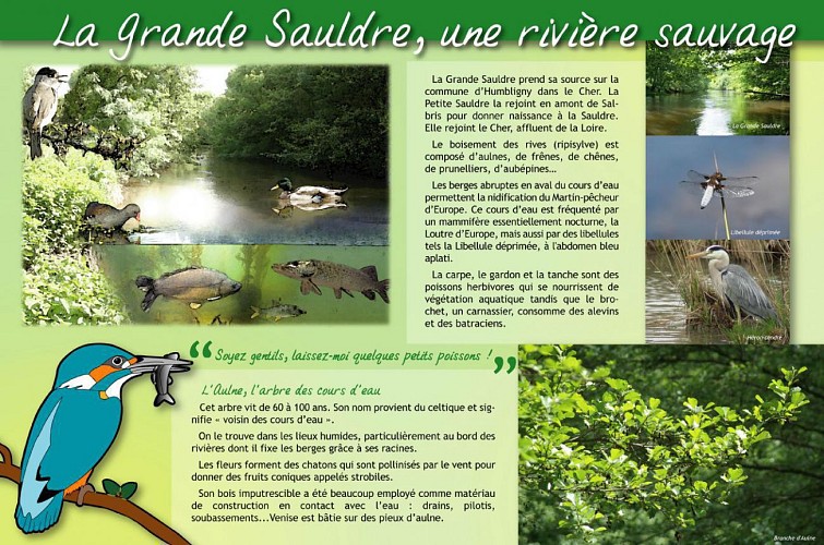 Sentier de la Grande Prairie à Pierrefitte-sur-Sauldre