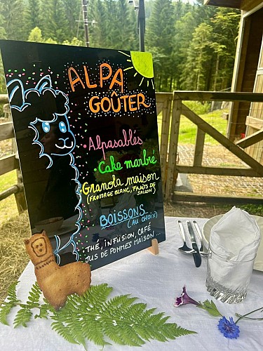 L’Alpagoûter à la Ferme Jean des Houx