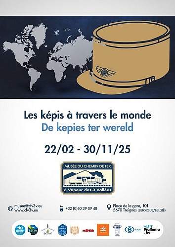 Les képis à travers le monde