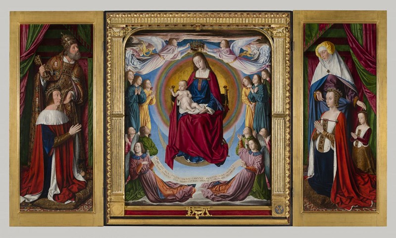 Moulins, capital of the Bourbons and its triptych