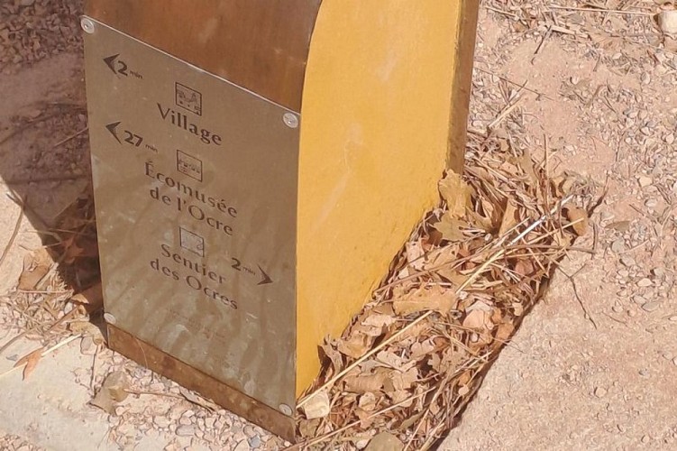 Borne directionnelle