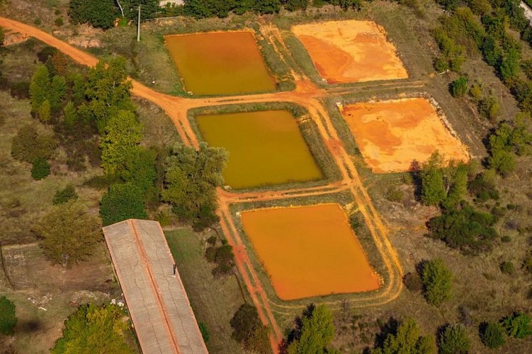 Bassins de décantation de Gargas