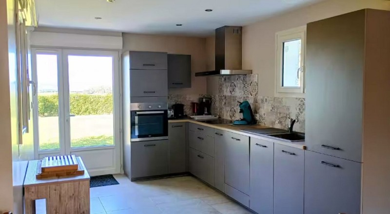 Gîte du Coin Chardon - cuisine chalet