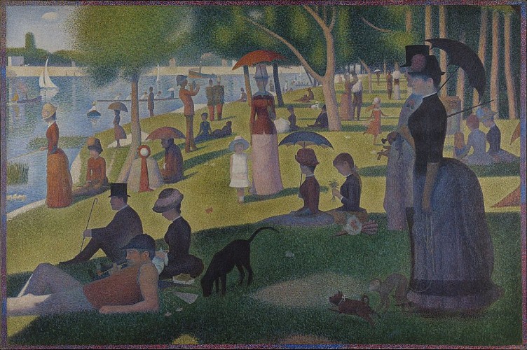 SEURAT Georges _ Dimanche après-midi