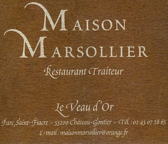 RESTAURANT LE VEAU D'OR, MAISON MARSOLLIER