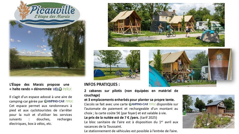 aire d'accueil des Marais