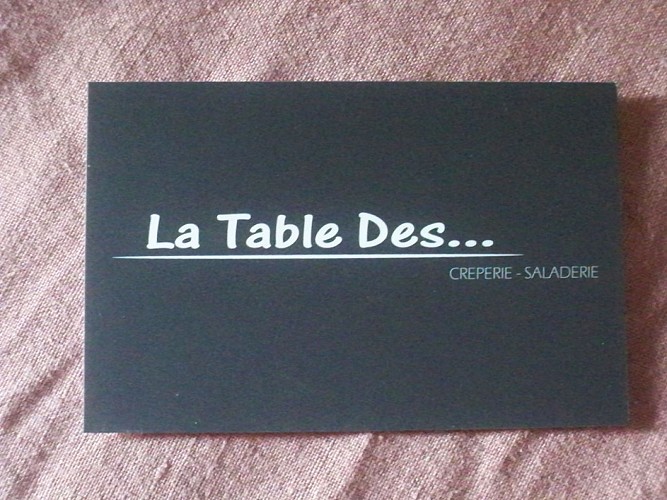 RESTAURANT LA TABLE DES...