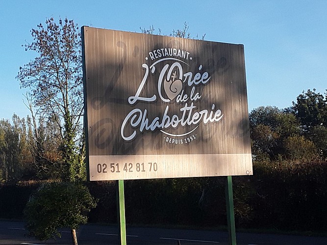 RESTAURANT L'OREE DE LA CHABOTTERIE