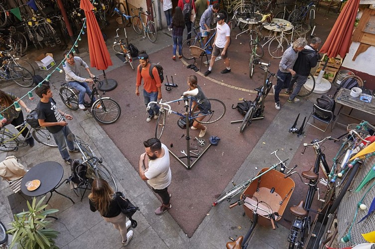 atelier participatif© Gilles Crampes - Maison du Vélo