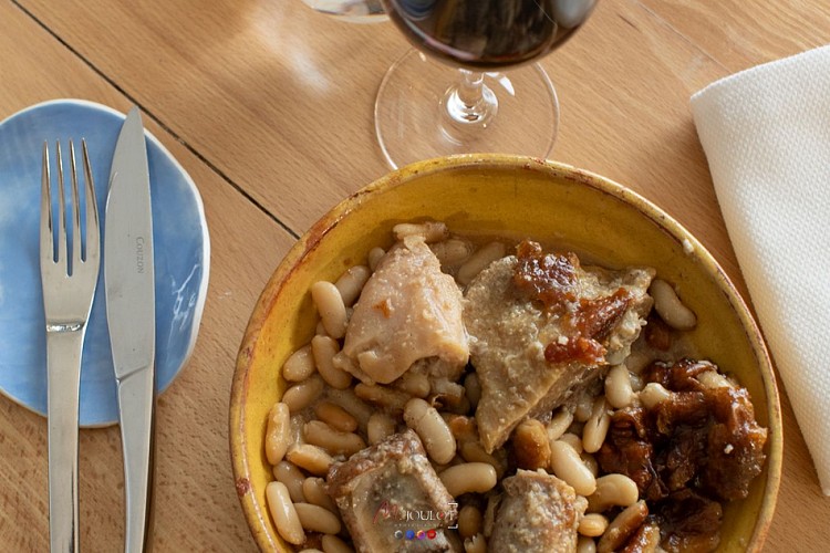 cassoulet poterie auberge du poids public SAINT FELIX LAURAGAIS