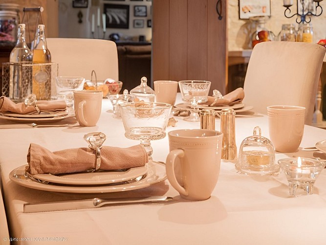 Spirit of 1944 à la Cambe, petit-déjeuner