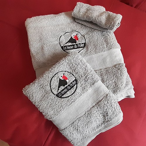 Gîte Ferme du Pollet - Torcy le Petit - Serviettes