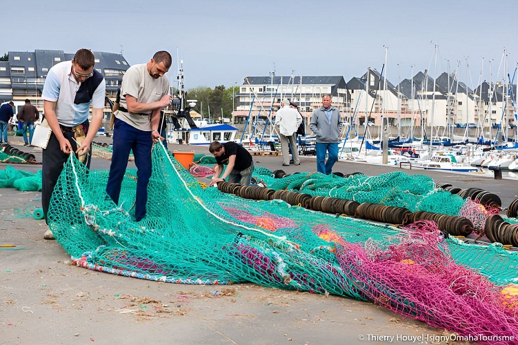 Port et pêche à Grandcamp-Maisy