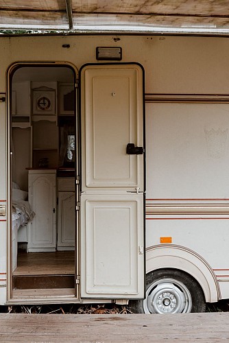 Camper parkeerterrein