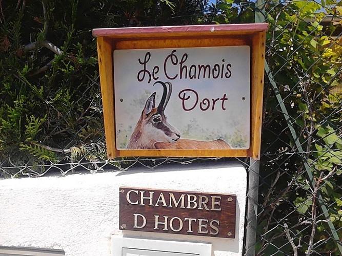 Chambre d'hôtes Au Chamois dort