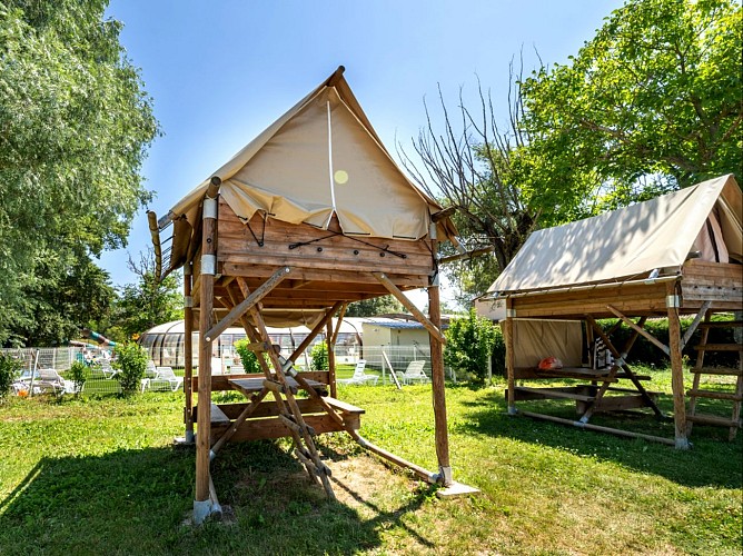 Lac bleu – Koawa Vacances Camp site