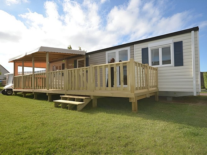 Camping Mer &amp; Vacances - Langrune sur mer - mobil home