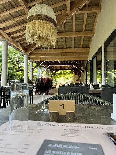 Restaurant du Camping les Cigales