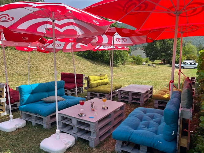 Bij Eve, snack van het zwembad