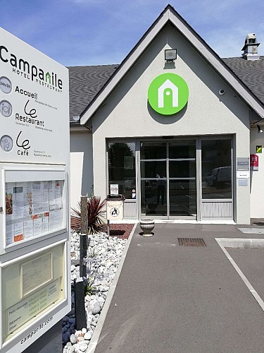 Entrée de l'établissement