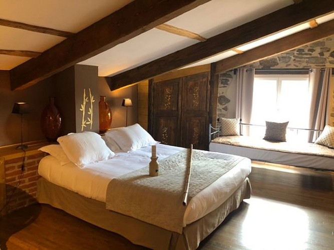 De kamers van de Cornadel Farm