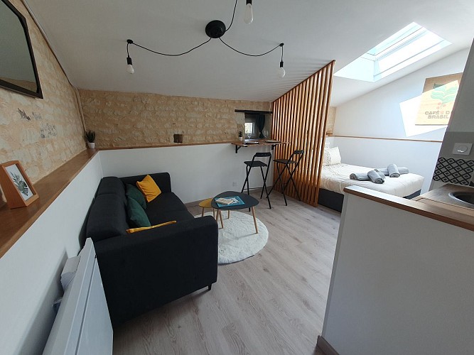 Vue d'ensemble depuis l'entrée