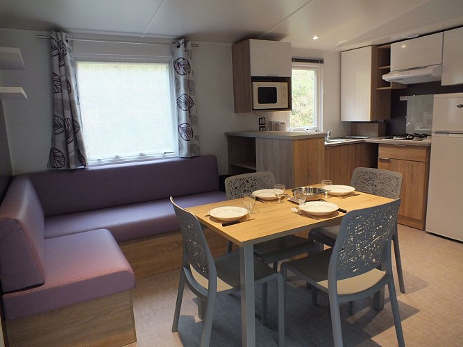 MOBIL-HOMES ET TIT'HOME AU CAMPING DU GUE SAINT-LEONARD