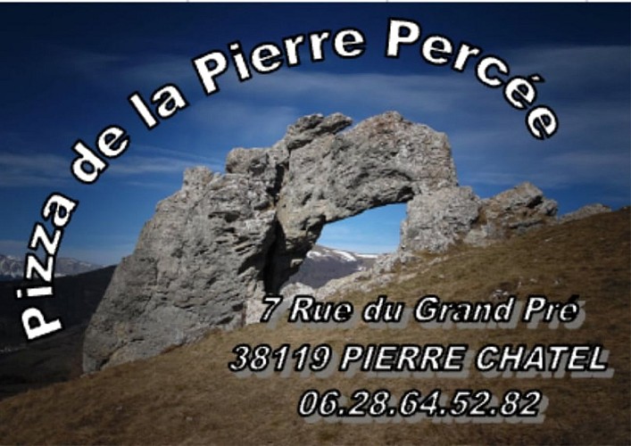 Pizzeria : Pizza de La Pierre Percée