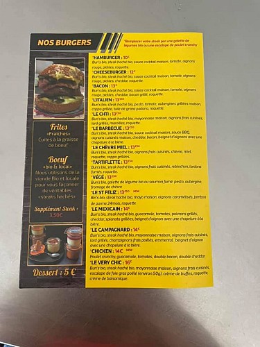 Restaurant L'authentique by Les Camions Jaunes