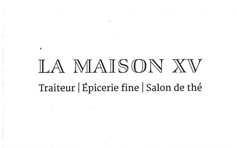Maison XV - Restaurant