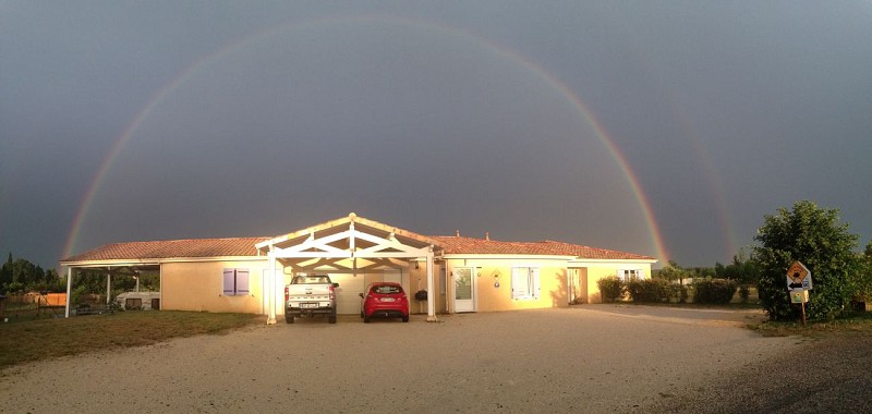 Aire d'accueil camping-cars à la ferme