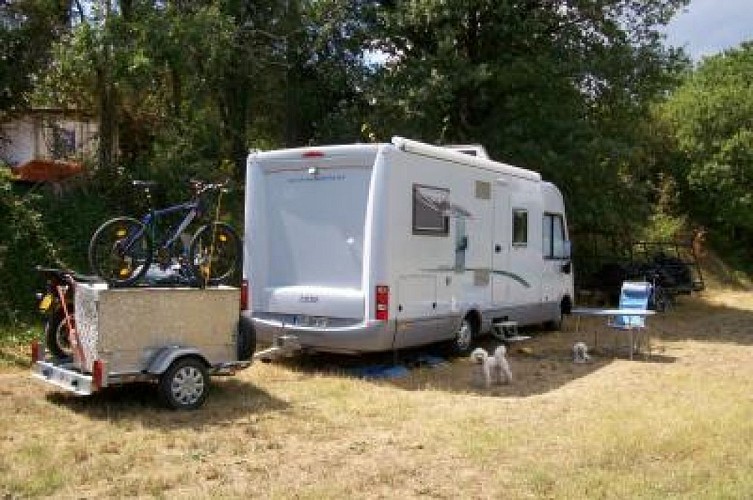 Aire d'accueil camping-cars à la ferme