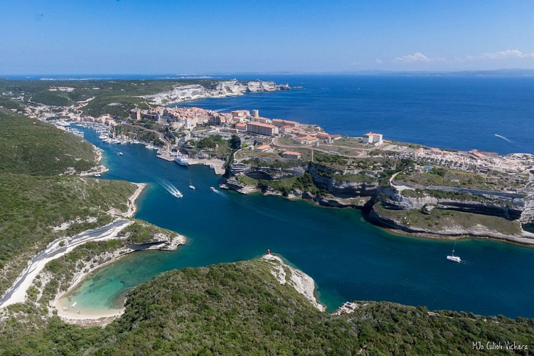 bonifacio_marina_vue aérienne