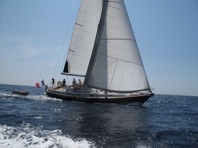 Voilier La Corse à la voile