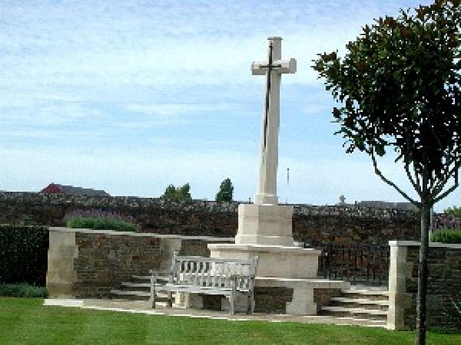 Le cimetière militaire britannique