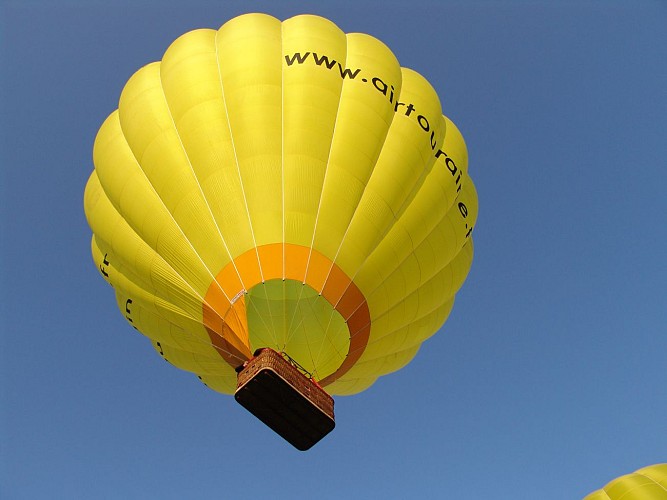 Vol en montgolfière avec Air Touraine
