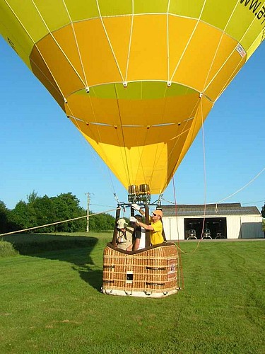 Vol en montgolfière avec Air Touraine