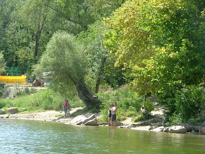 Ardèche Campingplatz - Vallon Pont d'Arc
