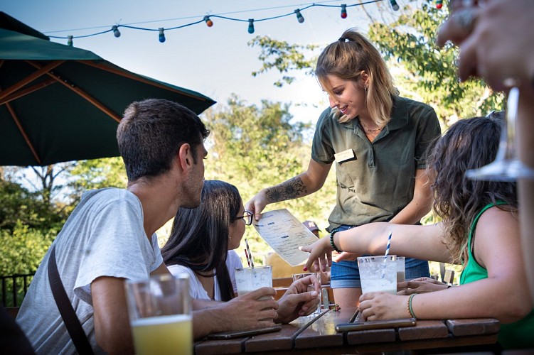 Camping Huttopia le Moulin - camper serviceplaats