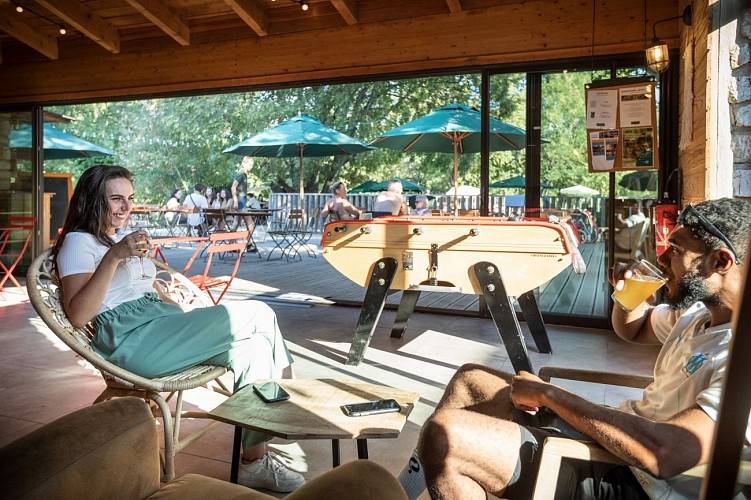 Camping Huttopia le Moulin - camper serviceplaats