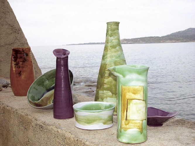 Carole Fanet, potière à Aregno