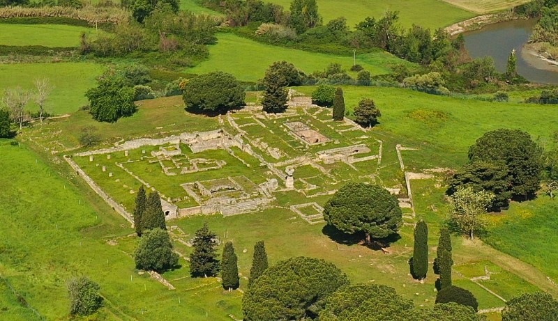 Site Antique aérien 