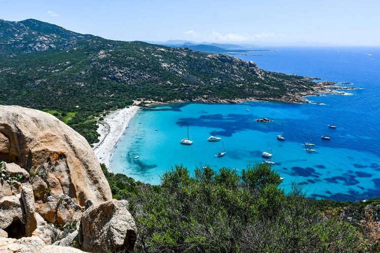 La baie de Roccapina