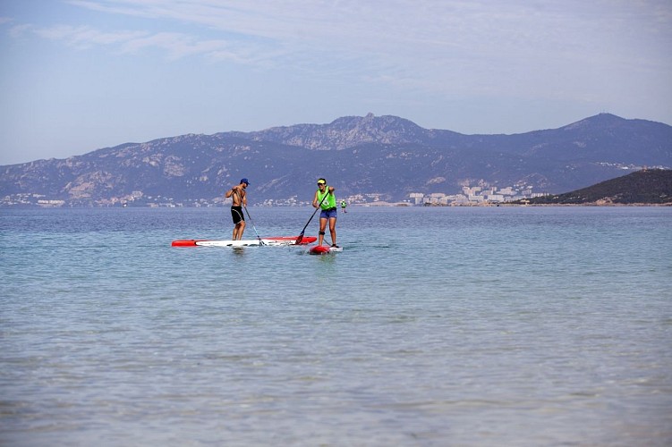 paddle porticcio plage d argent 
