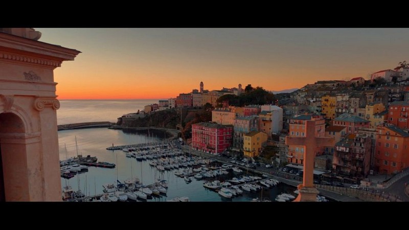 Bastia - Vue panoramique depuis le toit de l'église Saint Jean-Baptiste