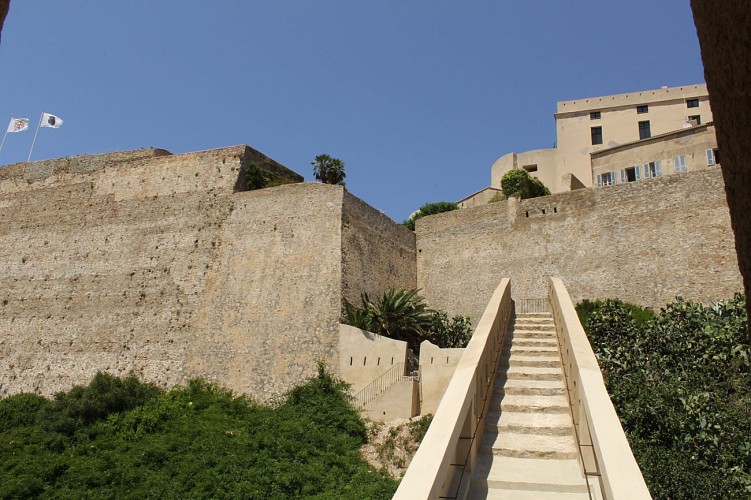 Tour du sel et caponnière calvi corse