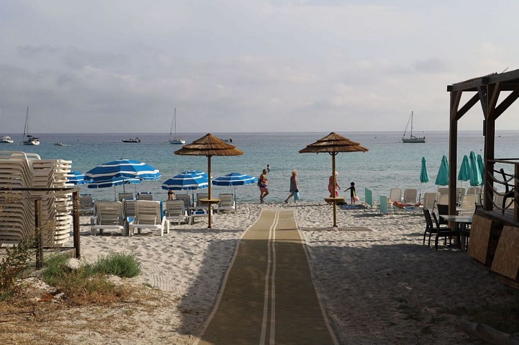 Plage Napoléon L'Île-Rousse