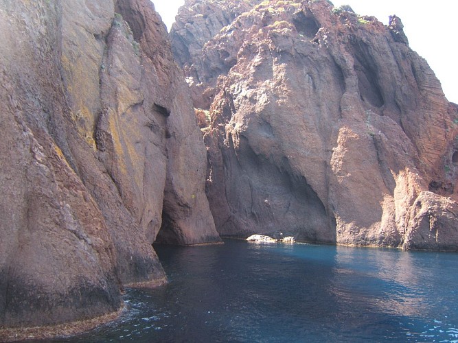 Réserve Naturelle de Scandola en Corse classée par l'UNESCO